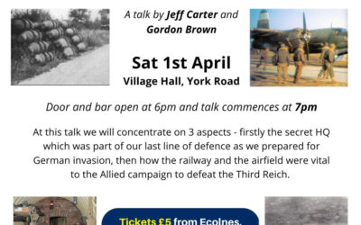 Earls Colne & WWII – The Railway, the Airfield, the Secret Headquaters