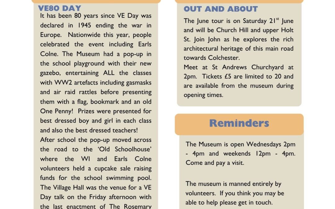 Museum Newsletter June 2025