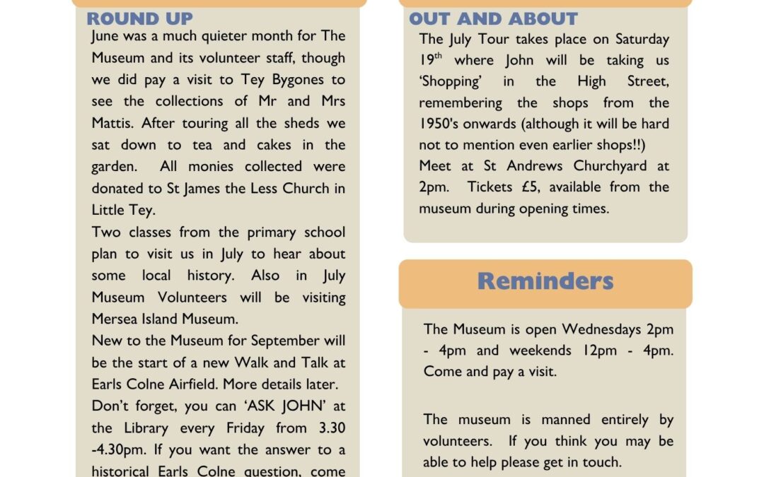 July 2025 Newsletter