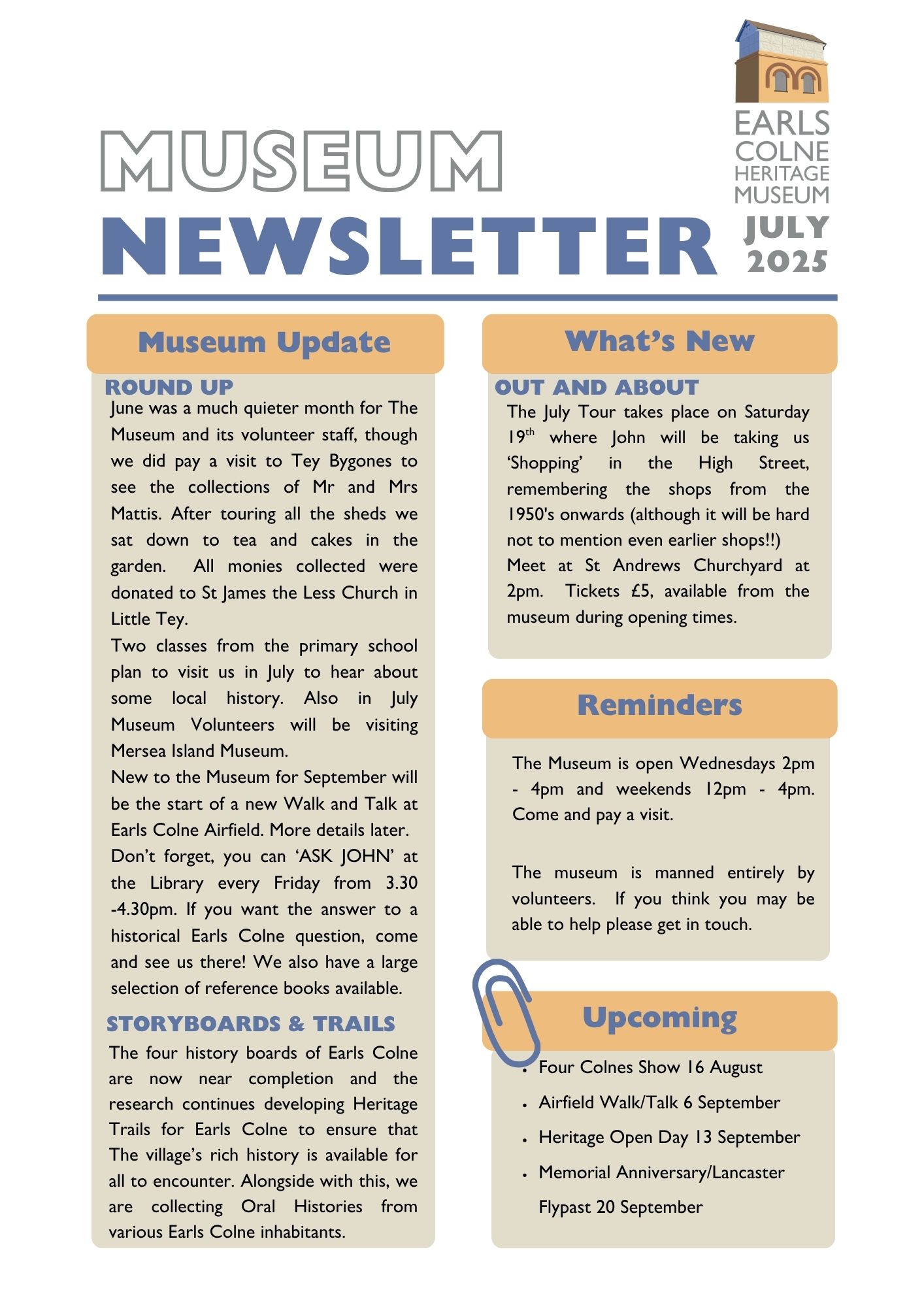 newsletter July